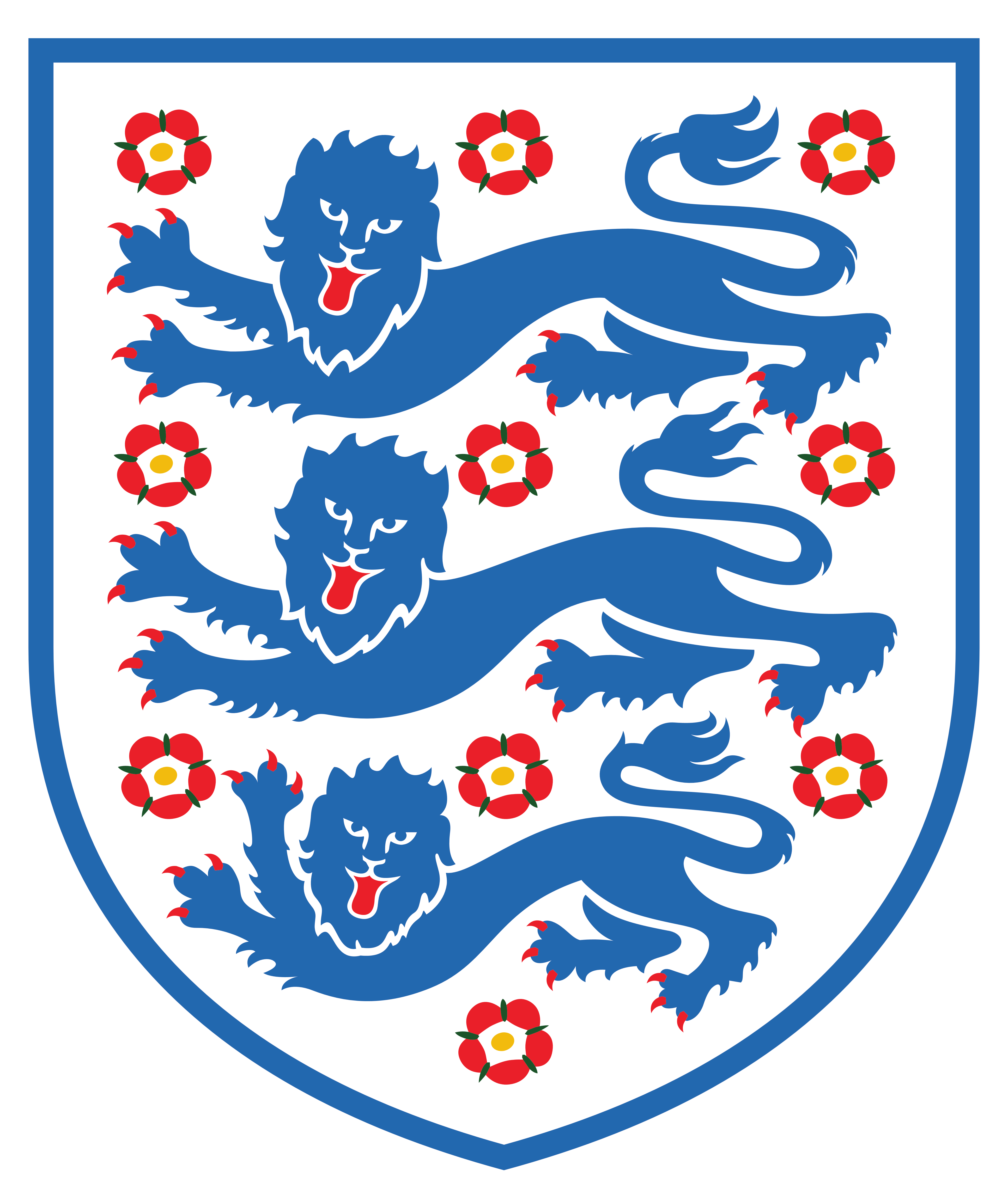 شعار إنجلترا يورو 2020