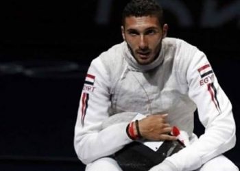 تأهل لاعب سلاح الشيش المصري علاء أبو القاسم إلى الدور ربع النهائي في الأولمبياد 1