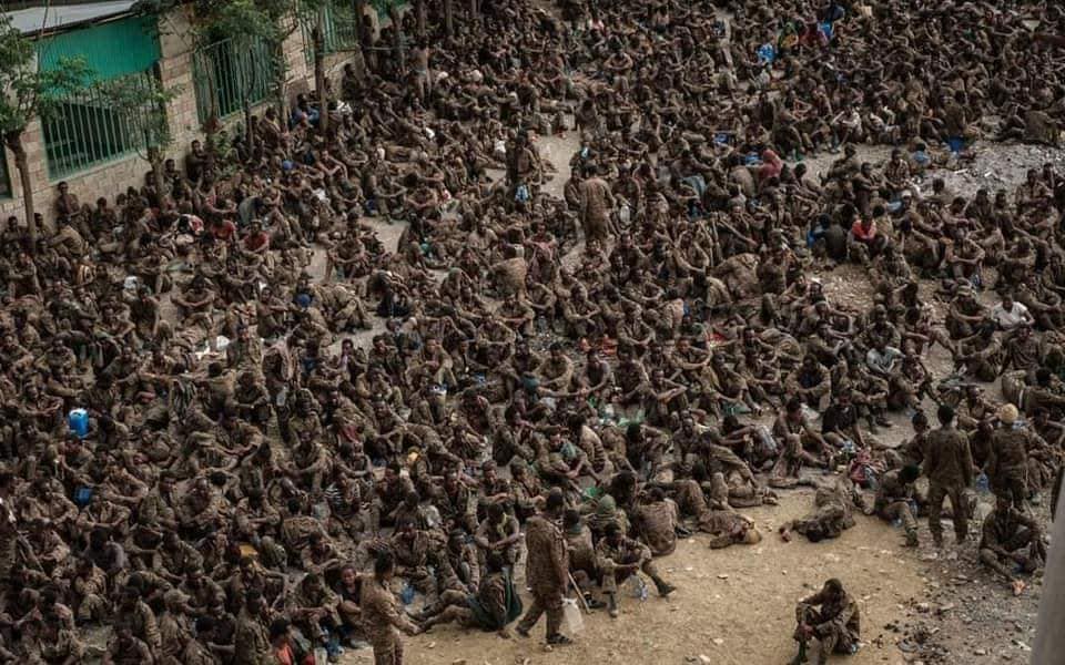 إذلال الجيش الإثيوبي في تجراي .. قوات تحرير الإقليم تستعرض آلاف الأسرى | فيديو 3
