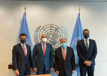 مندوب مصر في الأمم المتحدة يبحث موقف سد النهضة مع سكرتير عام المنظمة 2