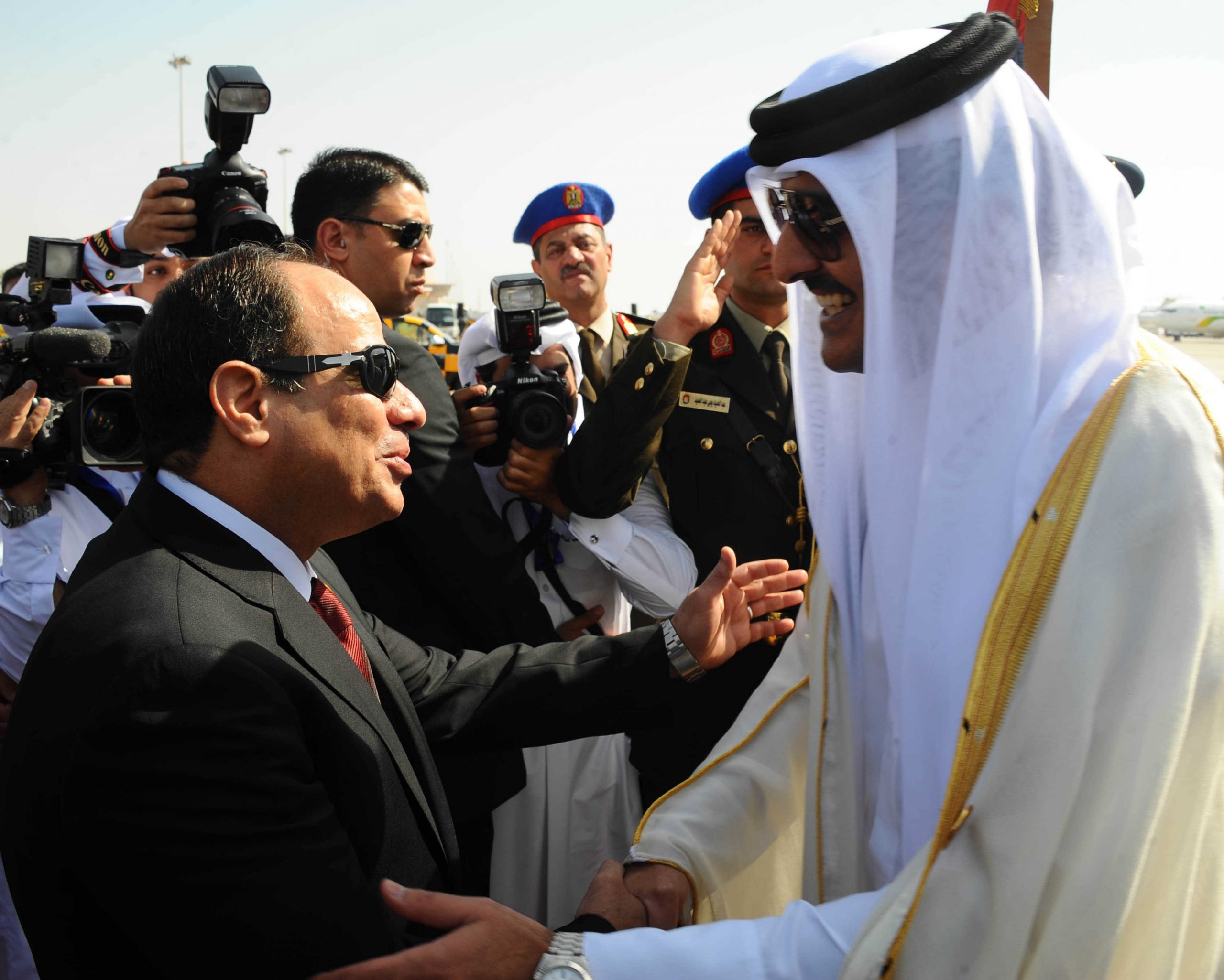 اليوم.. الرئيس السيسي يلتقي «أمير قطر» لأول مرة بالقاهرة تزامنًا مع ذكرى 30 يونيو 1