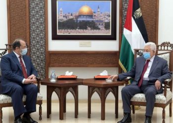 رئيس المخابرات يبحث مع الرئيس الفلسطيني تطورات أوضاع القضية الفلسطينية 4