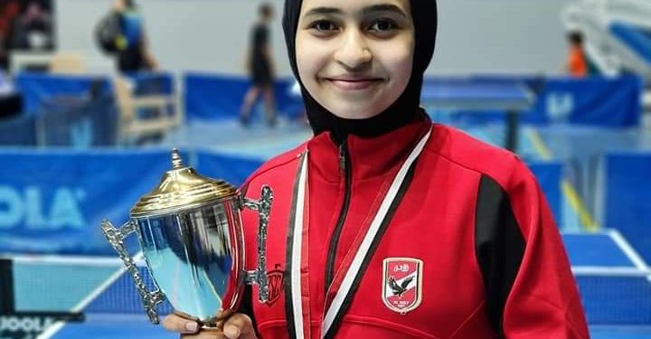 البحيرة| تكريم الحاصلة على المركز الأول في البطولة العربية لتنس الطاولة بالاردن تحت سن الـ ١٣ 1