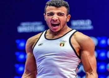 المصري محمد كيشو يتأهل لربع نهائي المصارعة في الأولمبياد 1