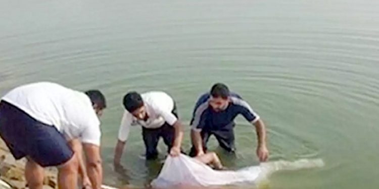  العثور على جثة شاب فى نهر النيل بالصف 1
