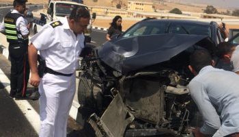 بسبب رصيف.. إصابة 5 أشخاص بحادث سير في كفر الشيخ