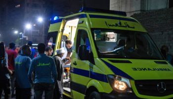 مصرع شخصان وإصابة ثالث في حادث تصادم بكفر الشيخ 1