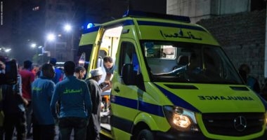 مصرع شخصان وإصابة ثالث في حادث تصادم بكفر الشيخ 1