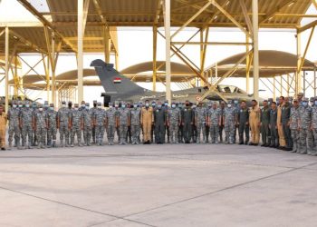 وصول القوات الجوية المصرية المشتركة فى التدريب المصري - ‏الإماراتى (زايد-3) 7