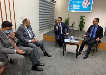 سفير مصر في بغداد يترأس ندوة نقاشية حول آلية التعاون الثلاثي 1