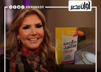 "صرصار في اللبن".. الفنانة نادية مصطفى تكتشف حشرة في علبة الحليب 1