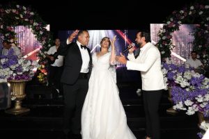 بالصور...لقاء سامو زين وشيكابالا ببرج العرب في حفل زفاف 3