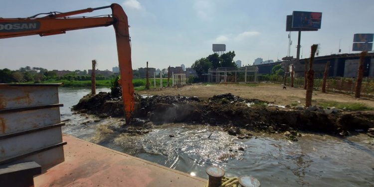 الري: إزالة 26 حالة تعدي على نهر النيل اليوم 1