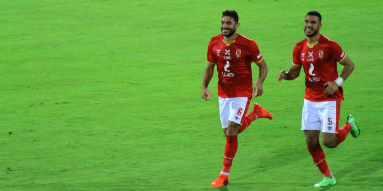 ياسر إبراهيم أفضل لاعب في مباراة الأهلي والهلال السعودي 1