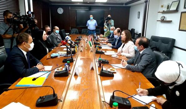 وزيرة التجارة تبحث آليات تعزيز التعاون الاقتصادي بين مصر والأردن