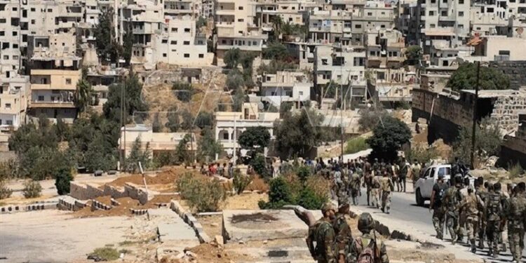 بعد إطلاق مشروع التسوية.. الجيش السوري ينتشر في حي درعا 1