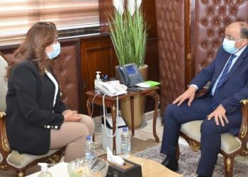 وزير التنمية المحلية يتابع مع محافظ دمياط مشروعات تطوير الريف المصري 5