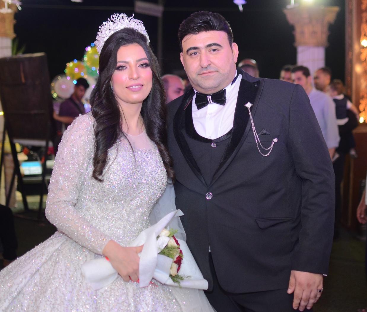 رجل الأعمال محمد القيبي يحتفل بزفافه على الصحفية أسماء الذكري 2
