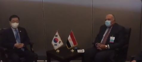 وزير الخارجية يلتقي بـ وزير خارجية كورويا الجنوبية لبحث العلاقات الثنائية بين البلدين 2