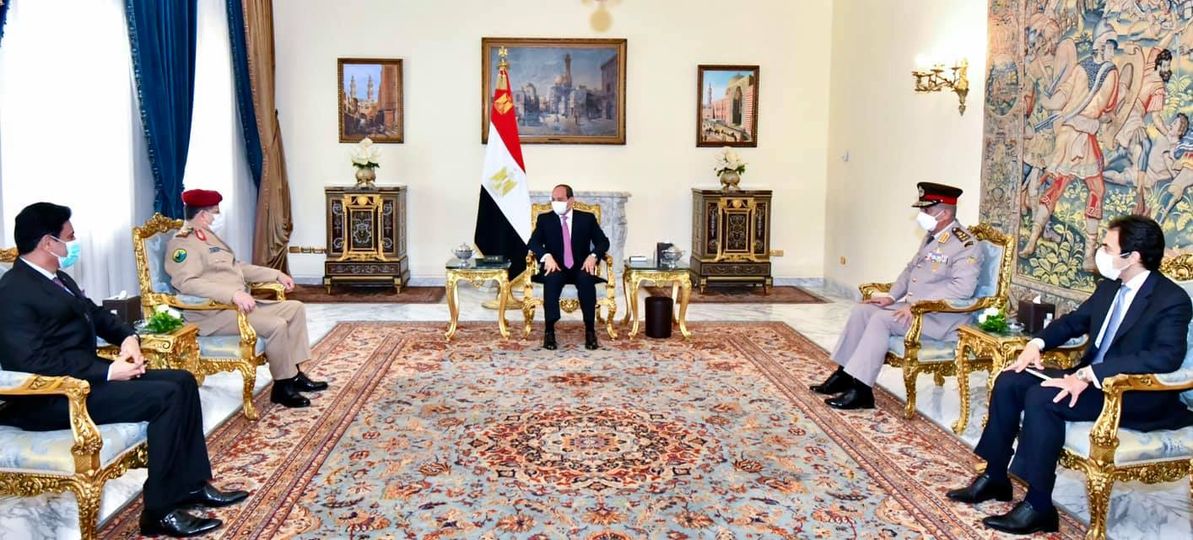 السيسي يبحث موقف إنهاء التدخلات الخارجية في اليمن مع وزير الدفاع 1