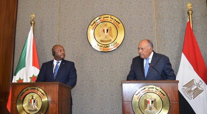 سد النهضة| وزير خارجية بوروندي يدعم موقف مصر من القضية