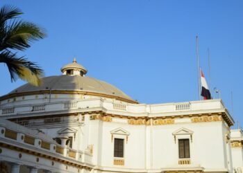 مجلس النواب ينكس العلم حدادا على المشير طنطاوي 6