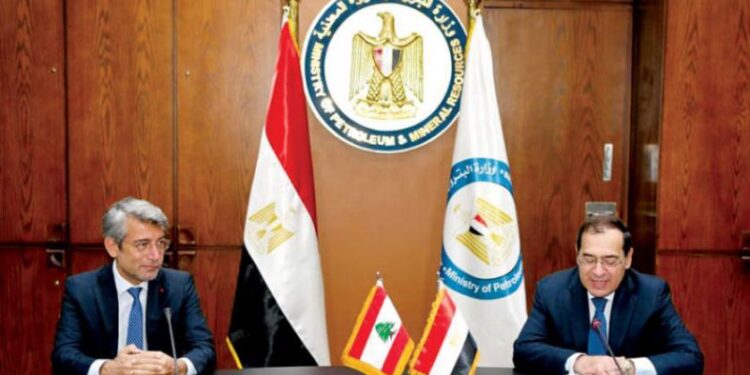 مباحثات لوزير البترول ونظيره اللبناني لاستكمال متابعة إجراءات وصول الغاز المصري 1