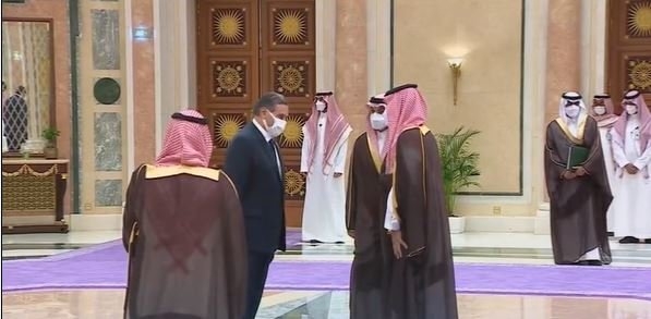 محمد بن سلمان يستقبل قادة "الشرق الأوسط الأخضر" 1