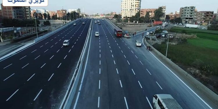 تحويلات مرورية لتطوير وتوسعة الطريق الساحلي الإسكندرية مطروح 1