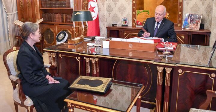 أعضاء الحكومة التونسية الجديدة يؤدون القسم أمام الرئيس قيس سعيد 1