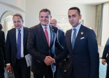 رئيس حكومة الوحدة الوطنية يلتقي وزير الخارجية الإيطالي 2