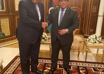 وزير الخارجية يُجري لقاءات مع رئيس المجلس الرئاسي الليبي ونائبيه 1