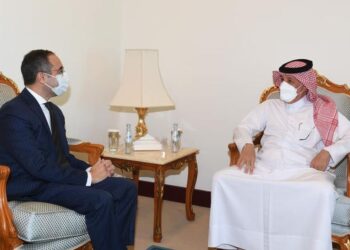 سفير مصر في الدوحة يلتقي وزير الدولة للشئون الخارجية 1