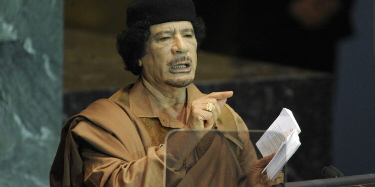 في ذكرى وفاته.. مقطع صوتي مسجل للعقيد معمر القذافي 1