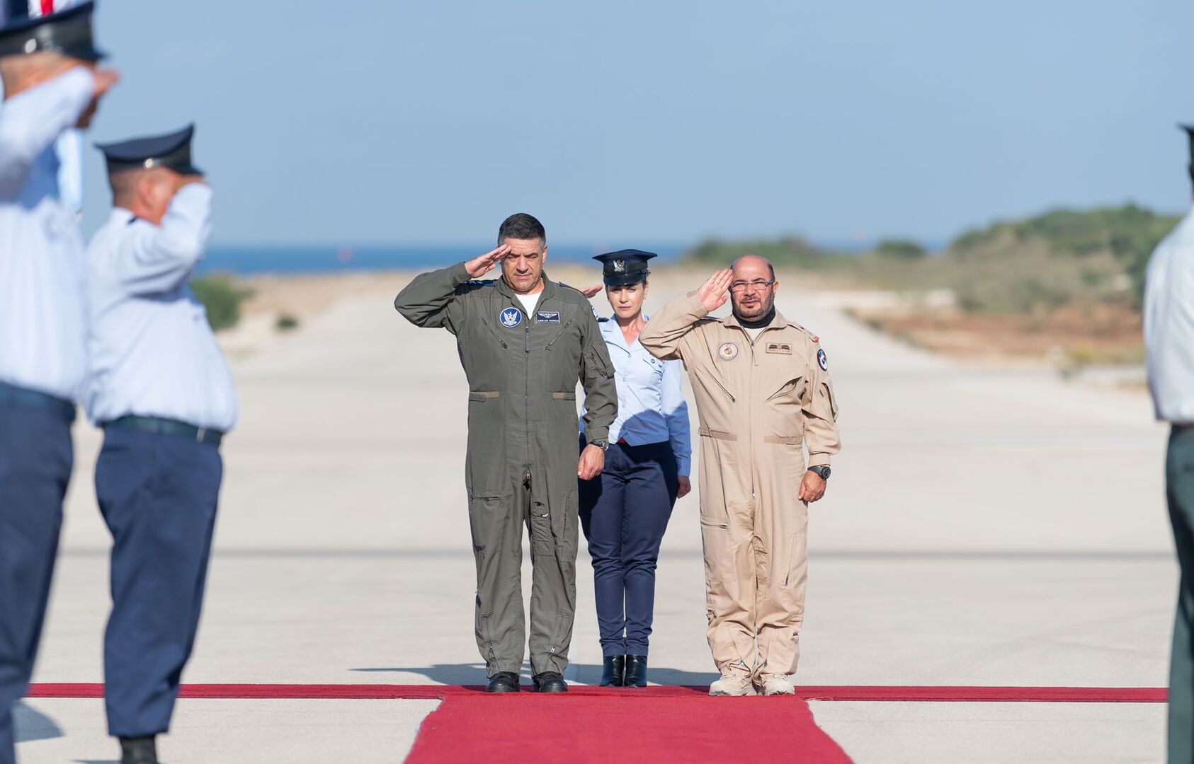 قائد القوات الجوية الإماراتية يصل إلى إسرائيل 2