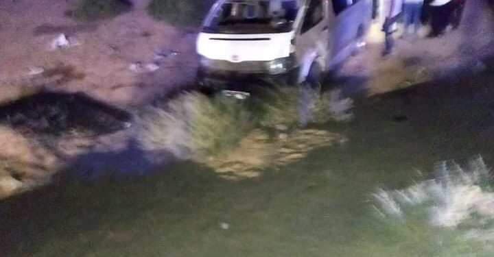 مصرع سائق إثر حادث انقلاب سيارة بترعة المريوطية بالجيزة 1