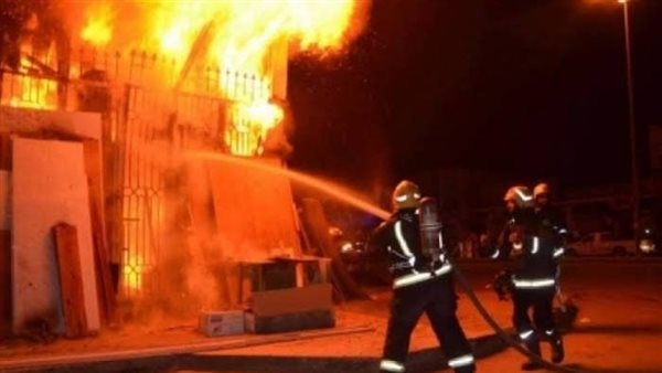 السيطرة على حريق بمجمع استهلاكي في حلوان