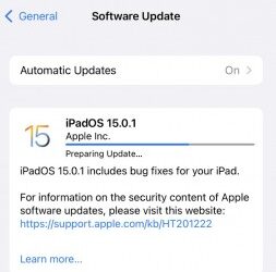 أبل تواجه أخطاء الأيفون.. بطرح تحديث iOS 15.0.1 2