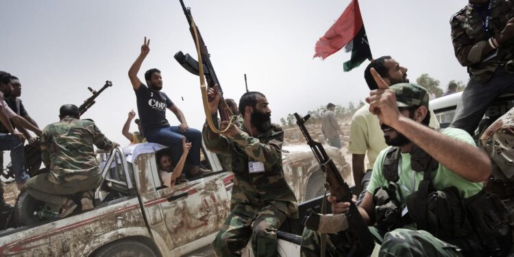الوضع الأمني في ليبيا