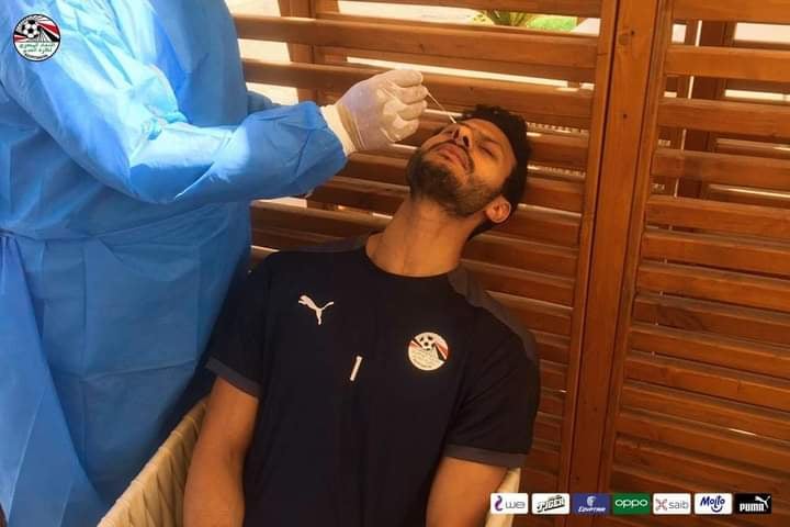 المنتخب يجري مسحة طبية قبل لقاء ليبيا 1