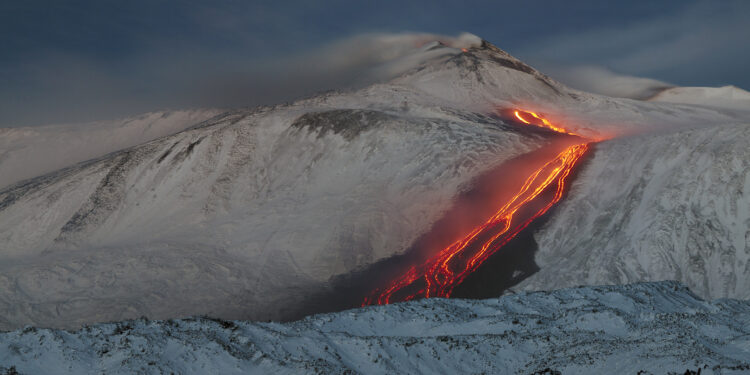 Etna eruption - January 26, 2014