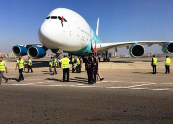 بعد توقف لـ 7 سنوات.. مطار القاهرة يستقبل أولى رحلات ليبيا الجوية 1