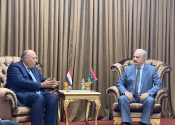 وزير الخارجية يلتقي المشير خليفة حفتر ويؤكد دعم مصر للدولة الليبية