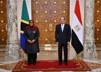 رئيسة تنزانيا تشكر مصر و السيسي بعد إنجاز مشروع سد جوليوس نيريري 1