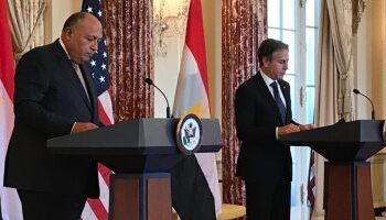 وزيرا خارجية مصر وأمريكا فى ختام الحوار الاستراتيجى بين مصر وأمريكا