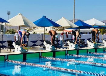 وزير الشباب يشيد بتنظيم منافسات كأس العالم للأندية فى سباحة الزعانف بالمدينة الشبابية بشرم الشيخ 1
