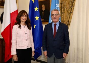 استقبال وزير الشئون الخارجية والأوروبية المالطي لسفيرة مصر في فاليتا