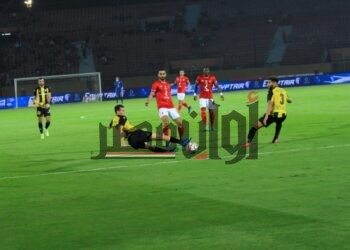 مباراة الأهلي والمقاولون العرب - تصوير خالد صبري