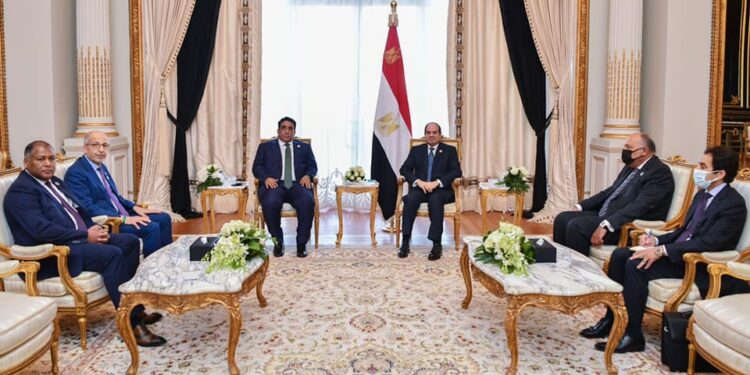 السيسي يؤكد دعم مصر الكامل للمسار السياسي في ليبيا 1