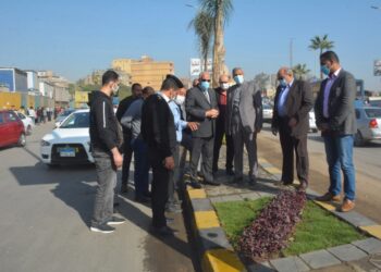 محافظ الجيزة يتفقد أعمال تطوير شارعي النيل وسوريا بحي العجوزة 4